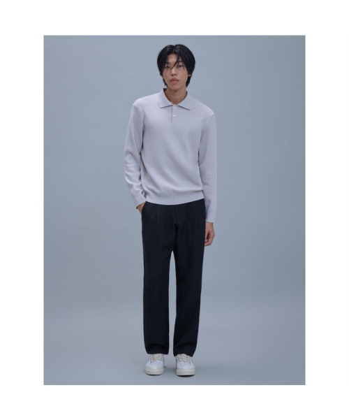 Polo Neck Sweater Beige