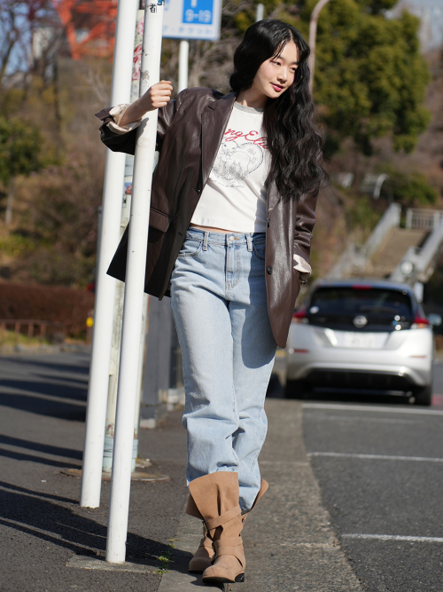 ANNA Faux Leather Jacket (Anna)_BROWN
