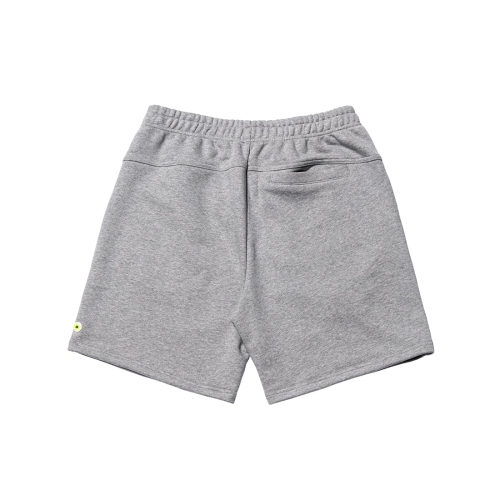 Шорты 4.5" унисекс 245PH007U с линиями, Melange Grey