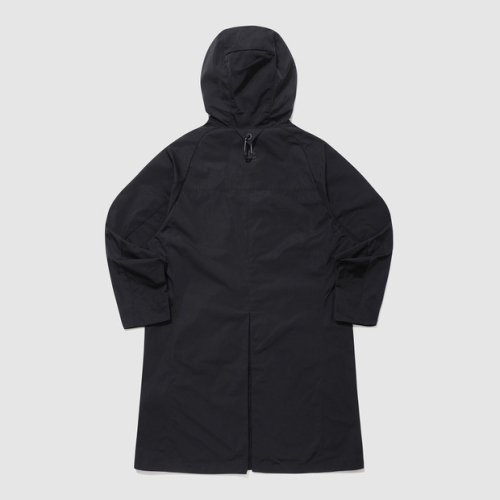 Тканое пальто UMB X White Mountaineering черное (UP311CJK89)
