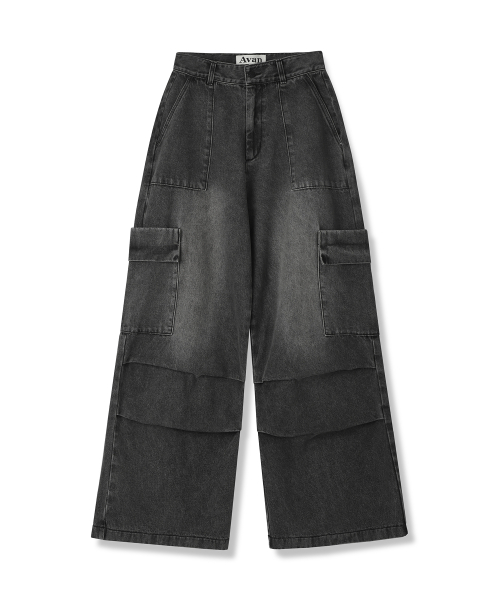Accent Back String Pants BLACK thumbnail 2