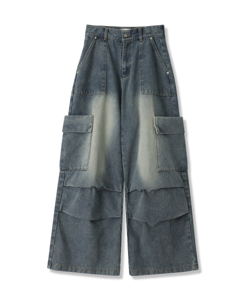Accent Back String Pants BLACK thumbnail 3