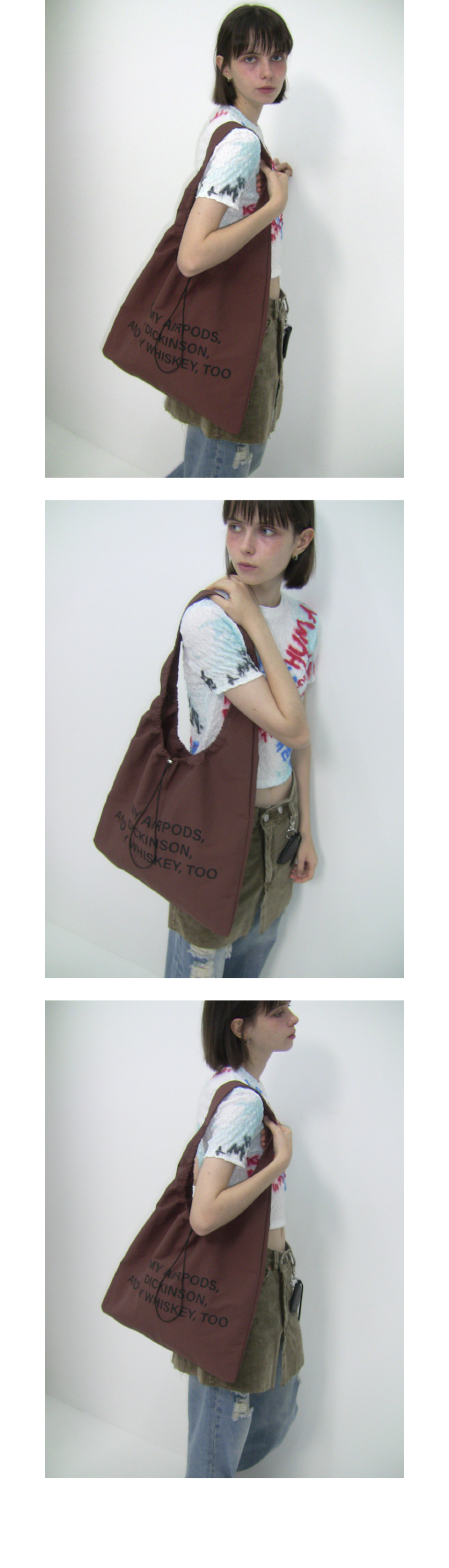 MUSINSA | FILLINTHEBLANK Stance Packable Multi Bag(brown) MUSINSA | FILLINTHEBLANK Stance Packable Multi Bag(brown)