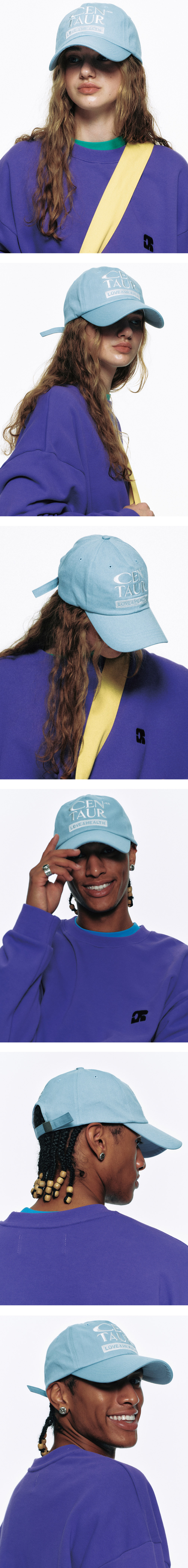 CENTAUR.KR ♥ CENTAUR BOX EMBLEM BALL CAP追跡付 CENTAUR BOX EMBLEM BALL CAP_BLACK - 감도 깊은 취향 셀렉트샵 29CM