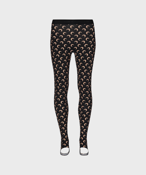 (W) Легинсы со штрипками Moon Printed Jersey Leggings Inverse Tan