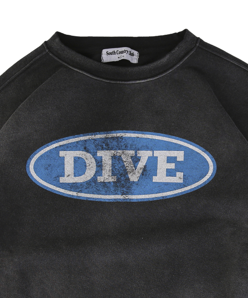 Свитшот Dive - Vintage Black
