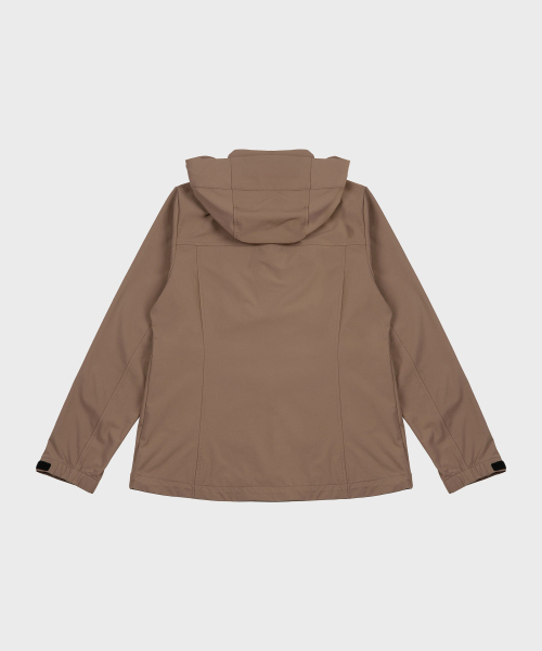 Женская куртка софтшелл Hike (DARK BEIGE)