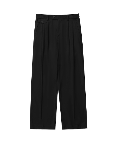 Свободные брюки со складками (3 colors)
