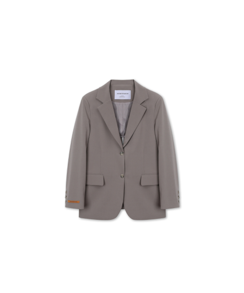 Essential Semi оверсайз Jacket Khaki beige
