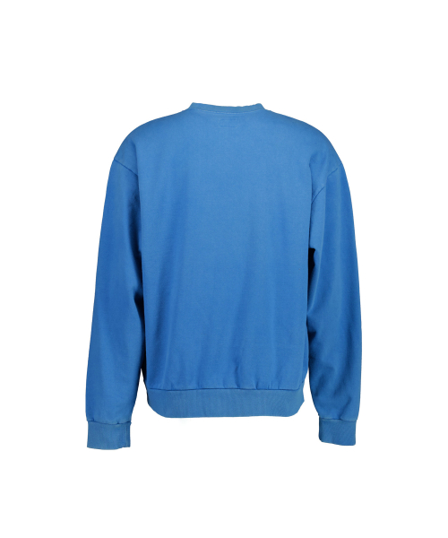 Винтажный свитшот с графикой D.C.B Blue