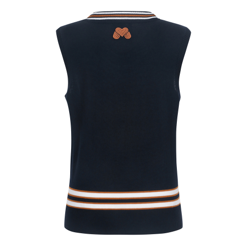 Y Neck трикотаж Vest_NAVY