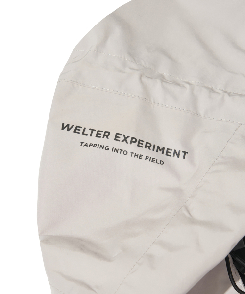 3LAYER NUT HOOD SHELL куртка_WHITE_WOL094