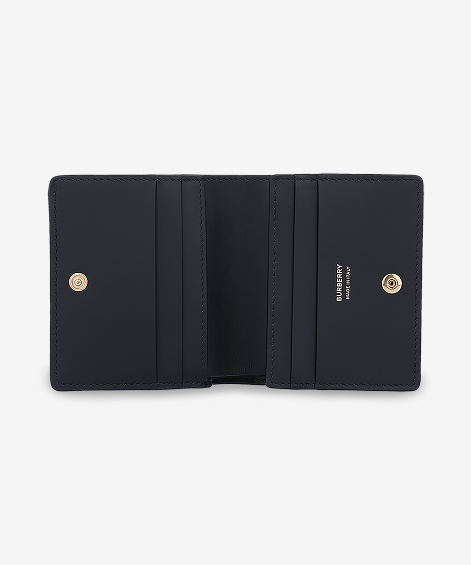 MUSINSA | BURBERRY TB Folding Wallet - Black / 8062347