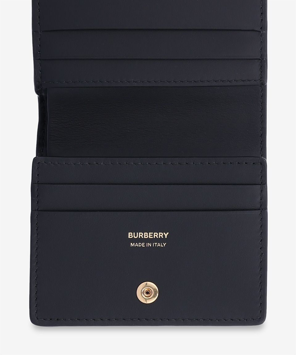 MUSINSA | BURBERRY TB Folding Wallet - Black / 8062347