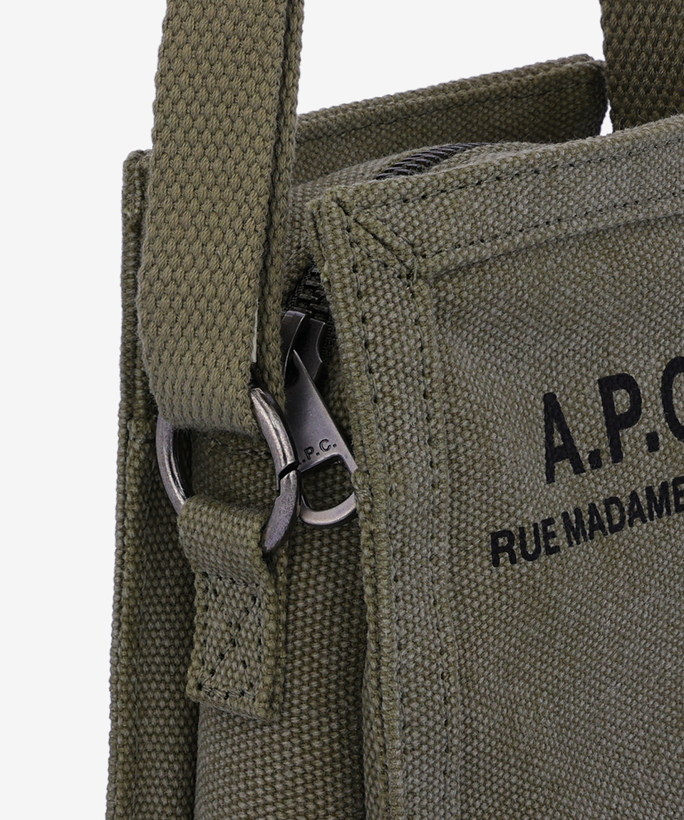 ★A.P.C.★ RECUPATION POUCH CROSS BAG KHAKI CODBMH61931JAA C Recuperation neck pouch | A.P.C.