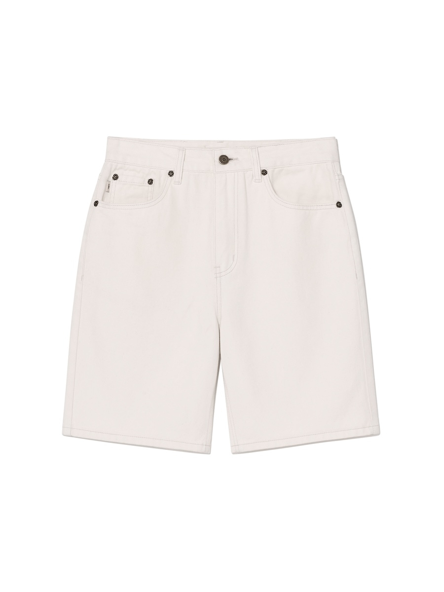 MUSINSA | GLOWNY THE PEGGY SHORTS (WHITE)