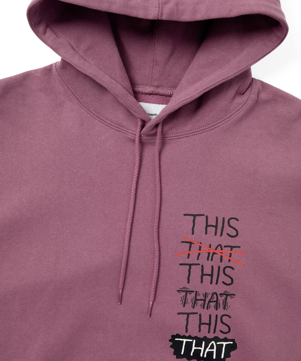【THISISNEVERTHAT】THISTHAT Skate Hoodie フクシア thisisneverthat THISTHAT Skate Hoodie | Apparel » Buy online