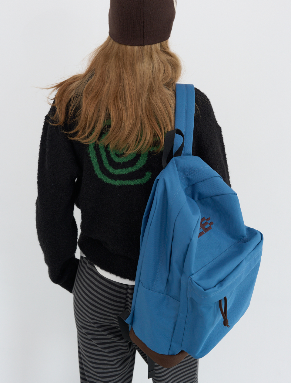 ★ ENZO BLUES★ Pixel Logo Classic Backpack Black 244PLCBAG MUSINSA | ENZO BLUES Pixel Logo Classic Backpack (Blue)