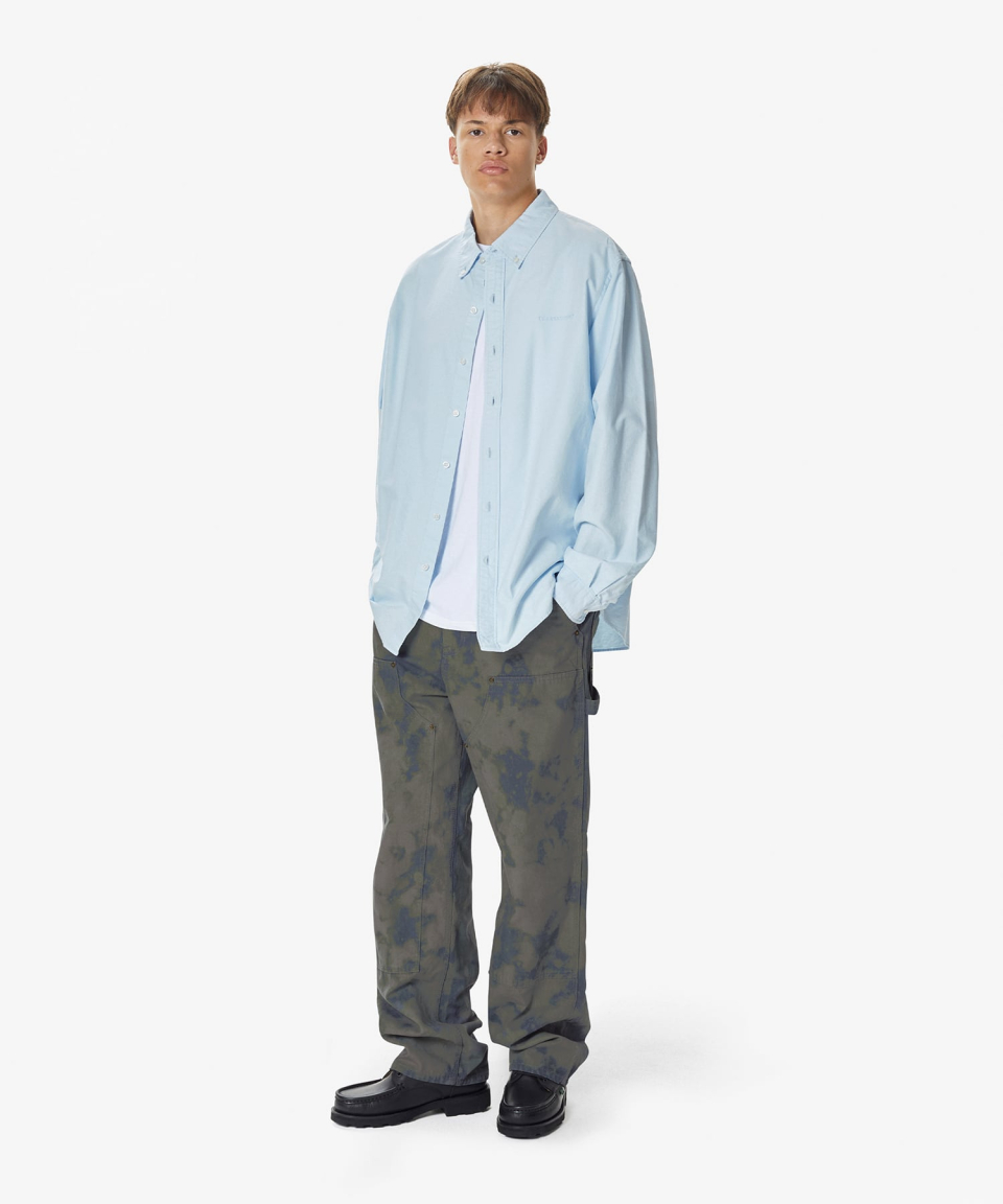 シャツ thisisneverthat Overdyed T-Logo Oxford Shirt Overdyed T-Logo Oxford Shirt - thisisneverthat®