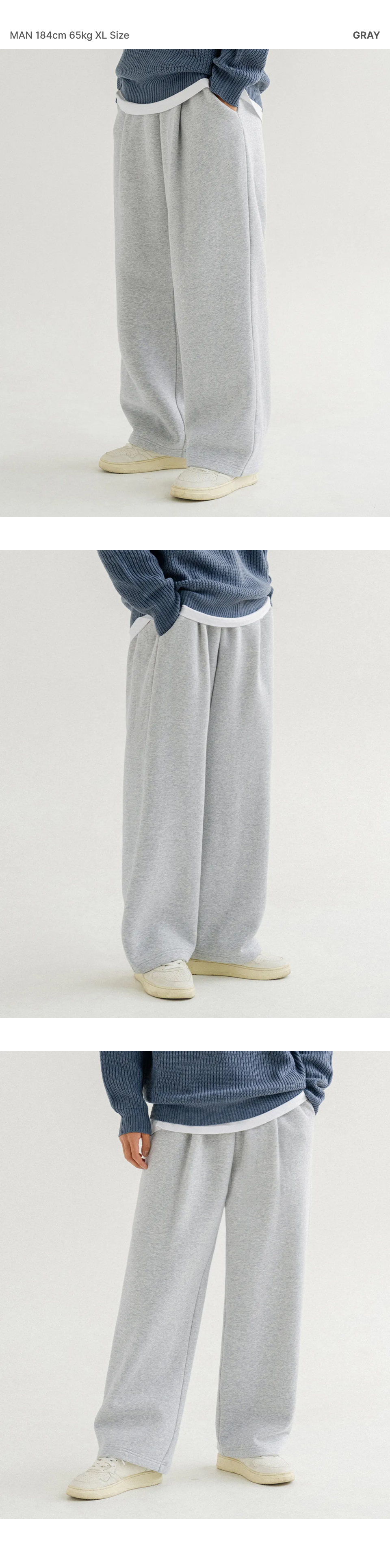 【MODERNIF】String One-Tuck Brushed Sweatpants 61eCBFjgOJL._UY1000_.jpg