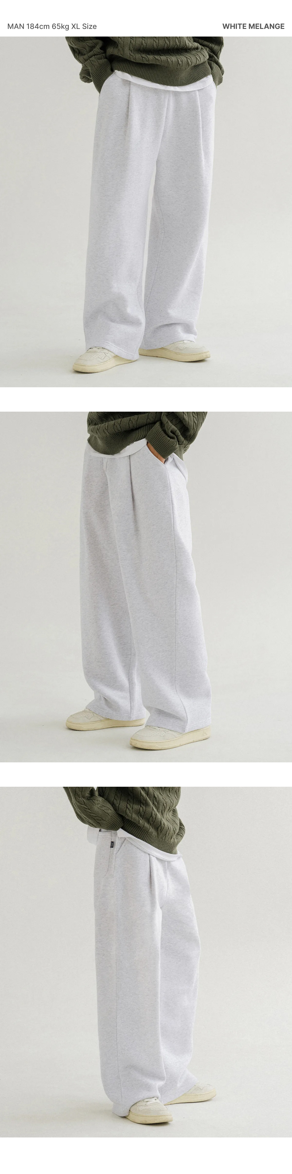 【MODERNIF】String One-Tuck Brushed Sweatpants MODERNIF】String One-Tuck Brushed Sweatpants THE ROW Koa