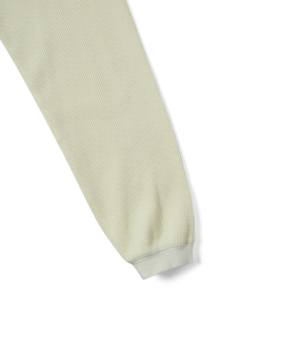MUSINSA | thisisneverthat® THAT Waffle L/S Tee Ivory