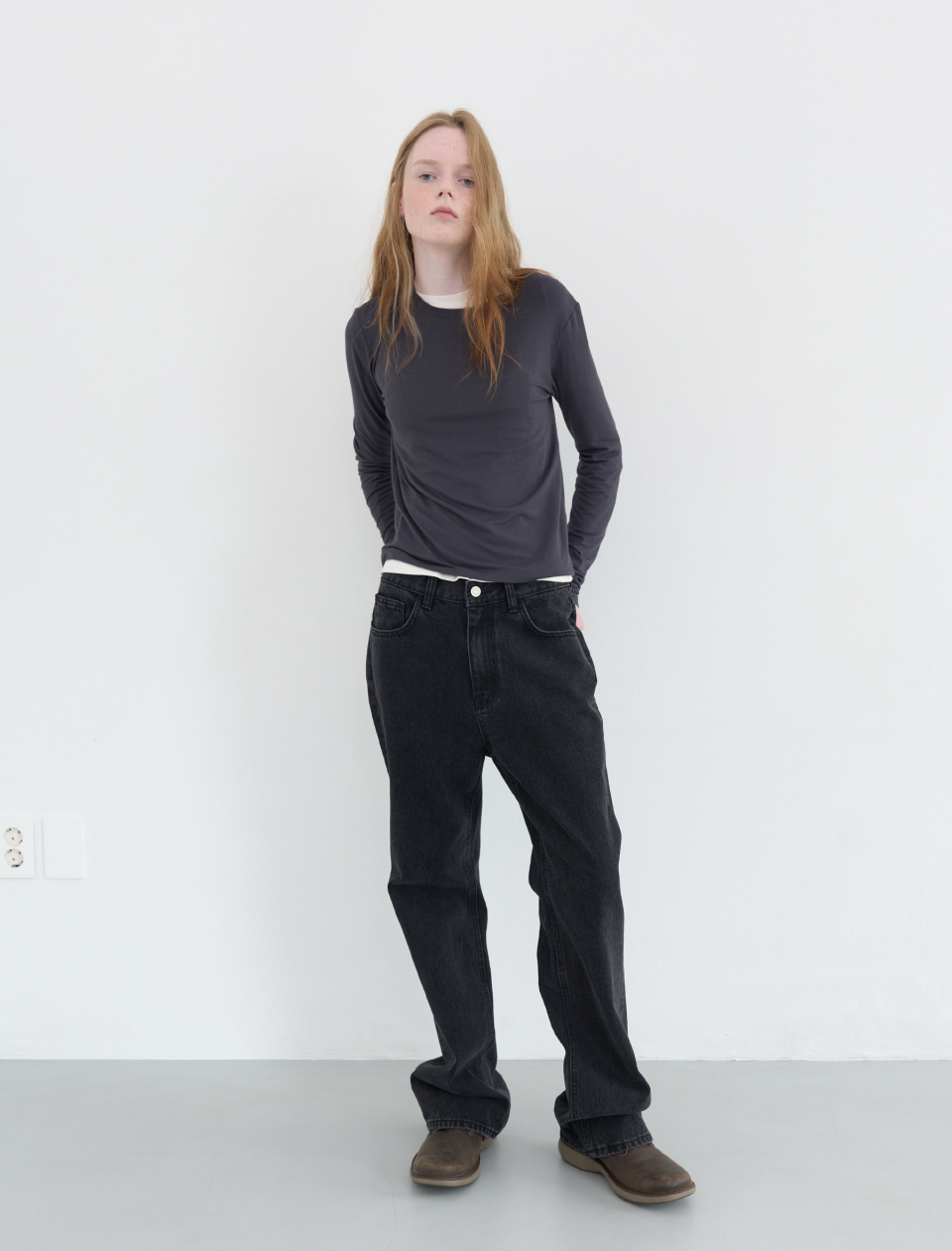 ◇ENZO BLUES◇ Terry Pretzel Banding Bootcut Pants Black MUSINSA | ENZO BLUES Essential Bootcut Denim Pants (Black)