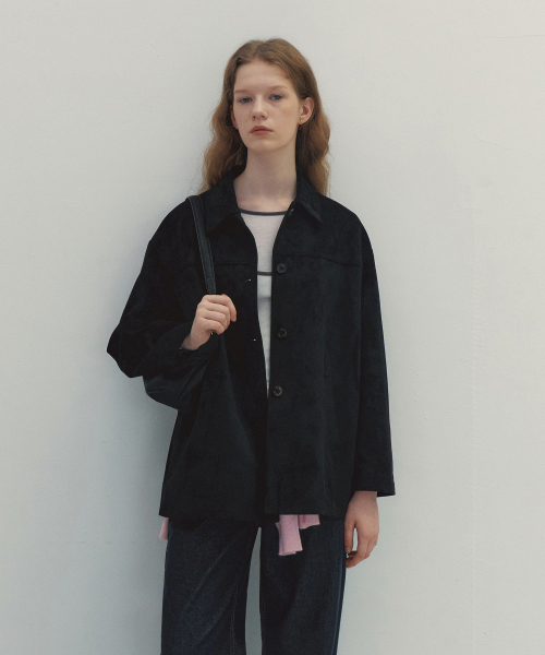 Modern Suede Half куртка (Black)