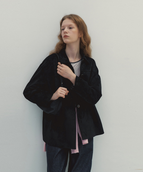 Modern Suede Half куртка (Black)