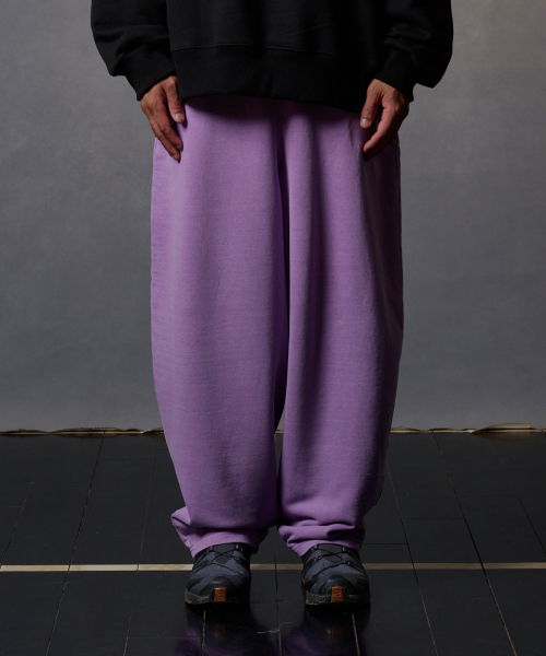 [M~XL] Широкие брюки-баллоны с пигментным окрашиванием