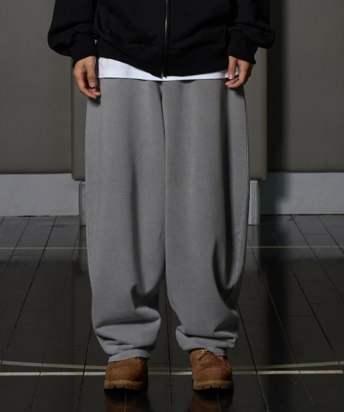 [M~XL] Широкие брюки-баллоны с пигментным окрашиванием