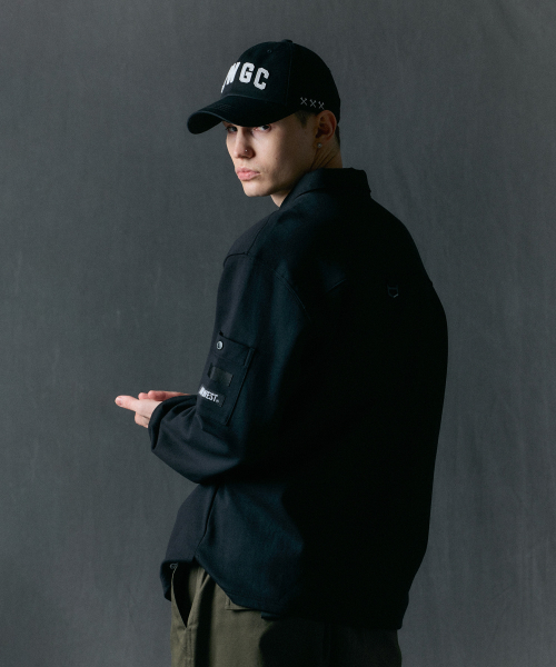 Футболка поло Squad Point Collar (Black)