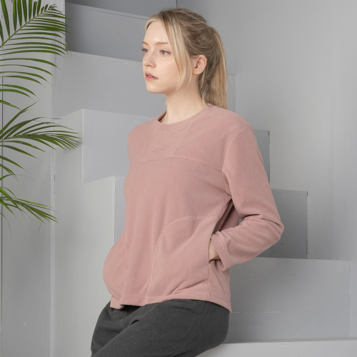 Флисовый свитшот с внешним швом DTF4W-4151 3colors