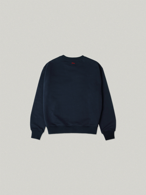 RAILWAY OVER FIT SWEAT рубашка [NAVY]