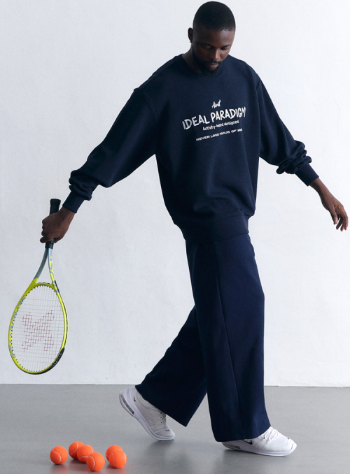 Спортивные штаны PK Relaxed Sweat Pants AM9082 NV