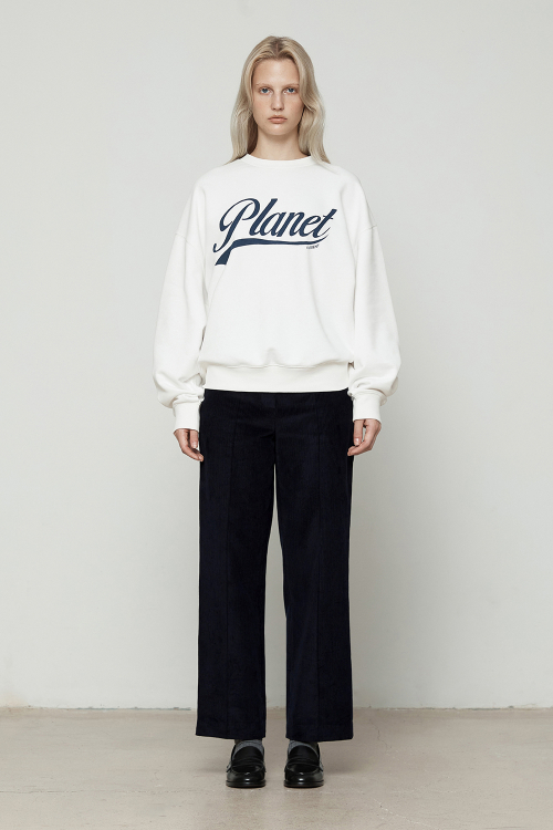 Свитшот с логотипом Planet [White]
