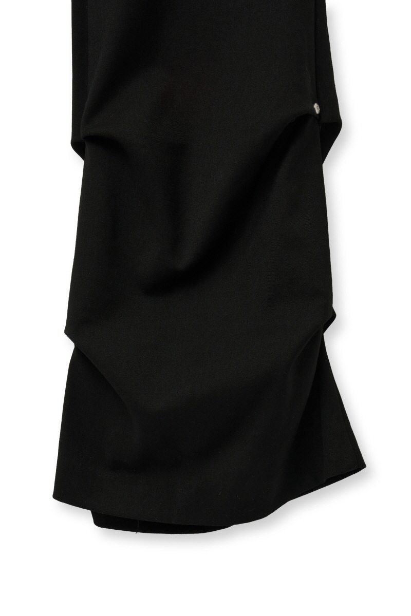 MUSINSA | MIDNIGHT MOVE rivet slacks [black]