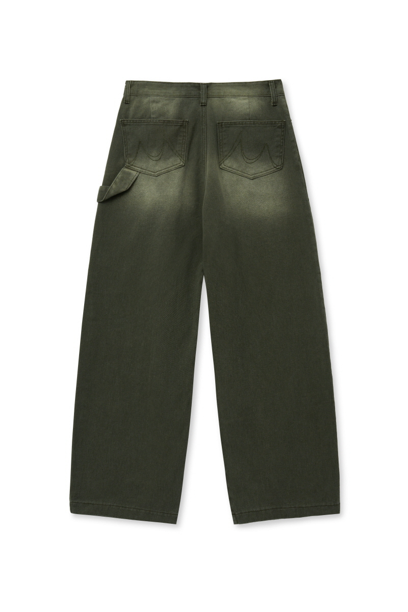 ●MIDNIGHT MOVE● shot damage pants khaki 24fw77 MUSINSA | MIDNIGHT MOVE shot damage pants [khaki]