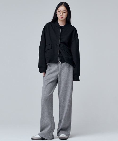 Куртка на молнии оверсайз 6309 (Black)