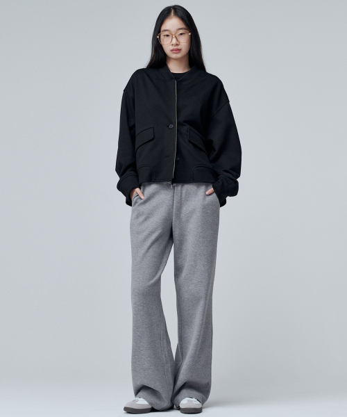 Куртка на молнии оверсайз 6309 (Black)