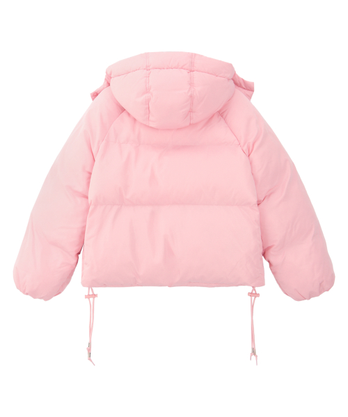 Пуховик с капюшоном C.G - PINK