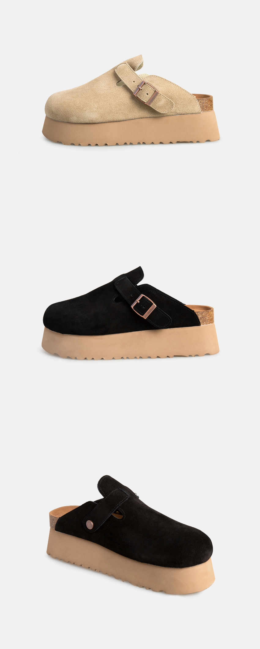 MUSINSA | AVISPA Beny Beni Cow Leather Chunky Clog