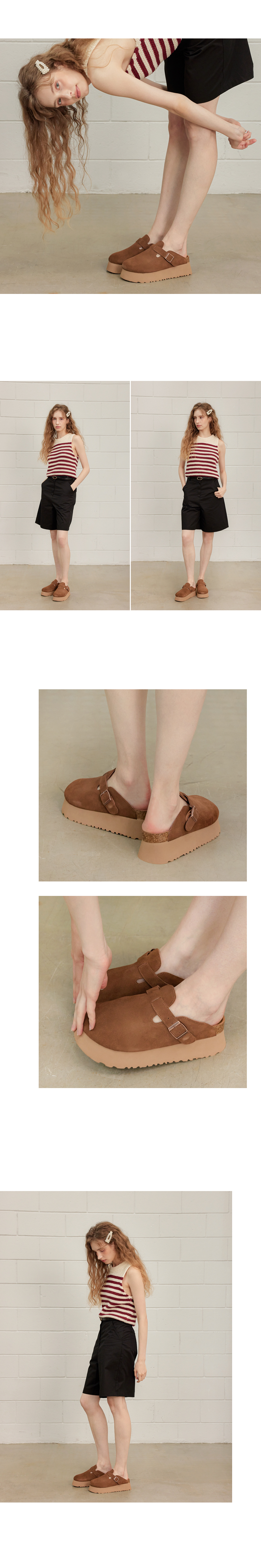 MUSINSA | AVISPA Beny Beni Cow Leather Chunky Clog