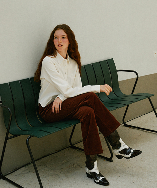 Western Cotton Shirt (Ivory)