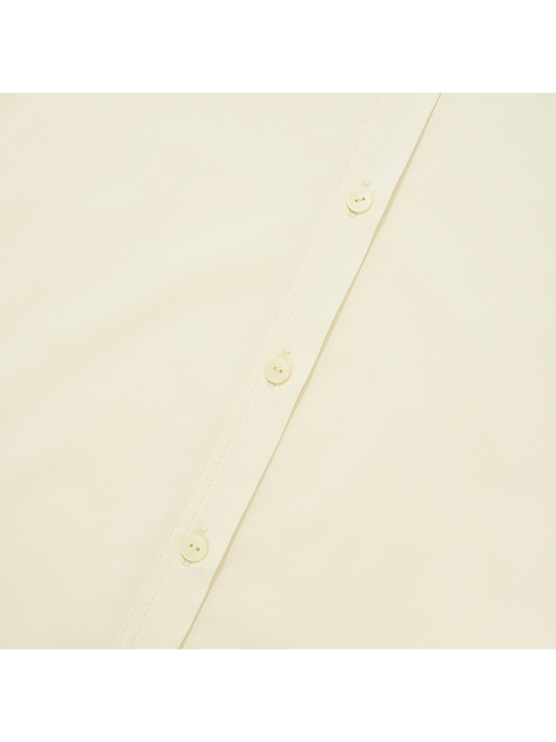 Облегающая рубашка Cherry (Light Yellow)