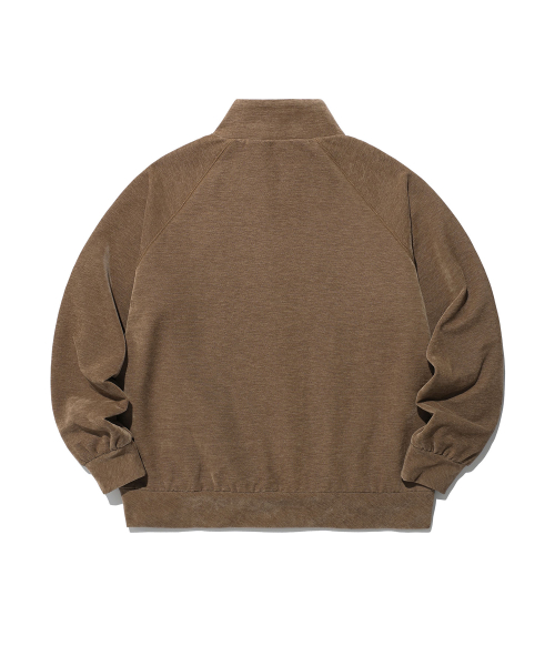 VELOUR TRACK JACKET_BROWN(NG2EFUB933A)
