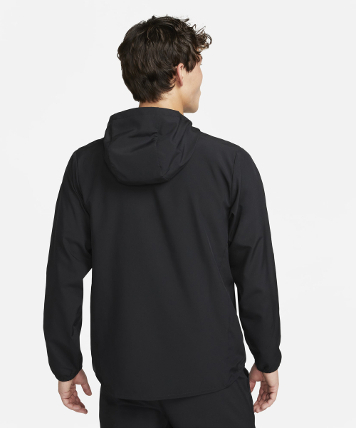 M NK DF FORM HD JKT - BLACK/(REFLECTIVE SILV)