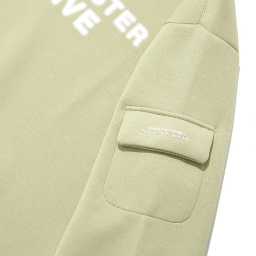 Signature лого свитшот — Beige ITY3TM02ABE