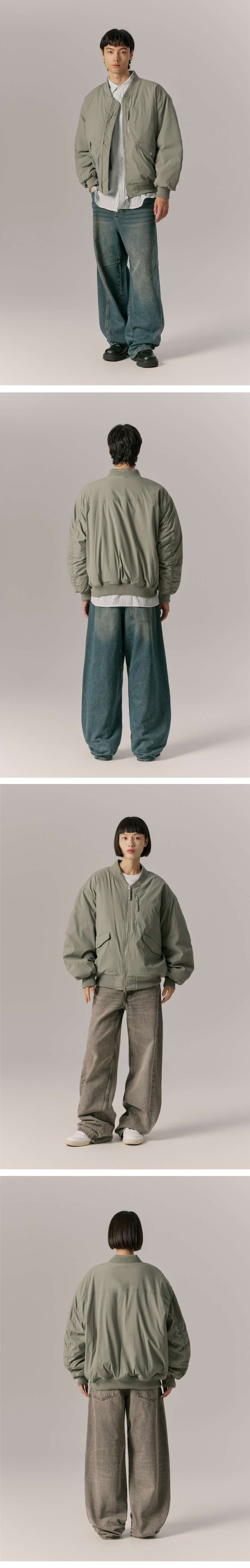 URBANDTYPE MA-1ジャケットUtility MA1 Jacket MUSINSA | URBANDTYPE Utility MA1 Jacket _ Black_OL243