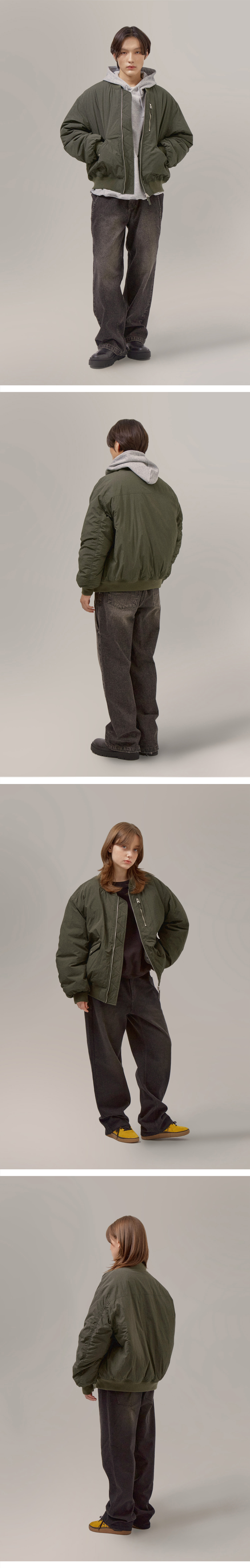 URBANDTYPE MA-1ジャケットUtility MA1 Jacket MUSINSA | URBANDTYPE Utility MA1 Jacket _ Black_OL243